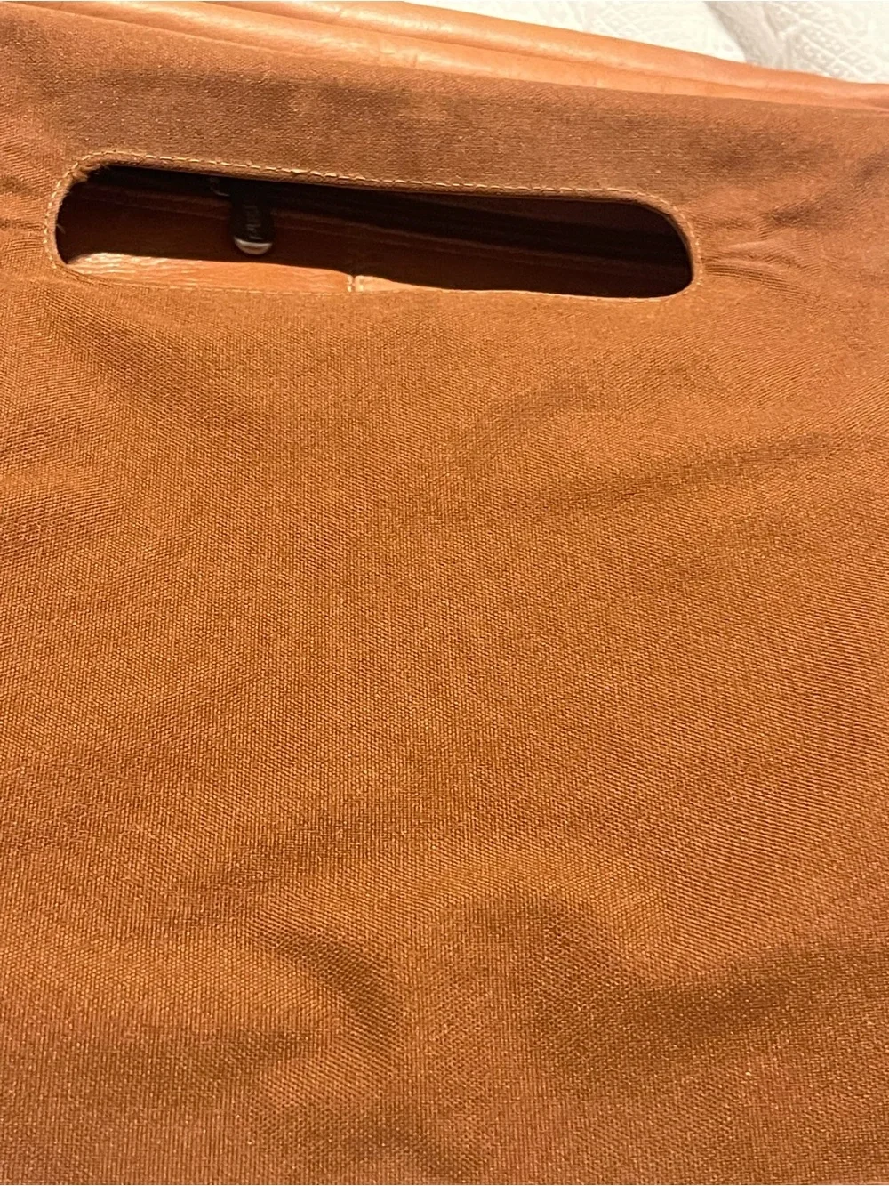 Leather Messenger/Satchel/Briefcase Bag - Tan Piel Brand Northern Tier Scouts